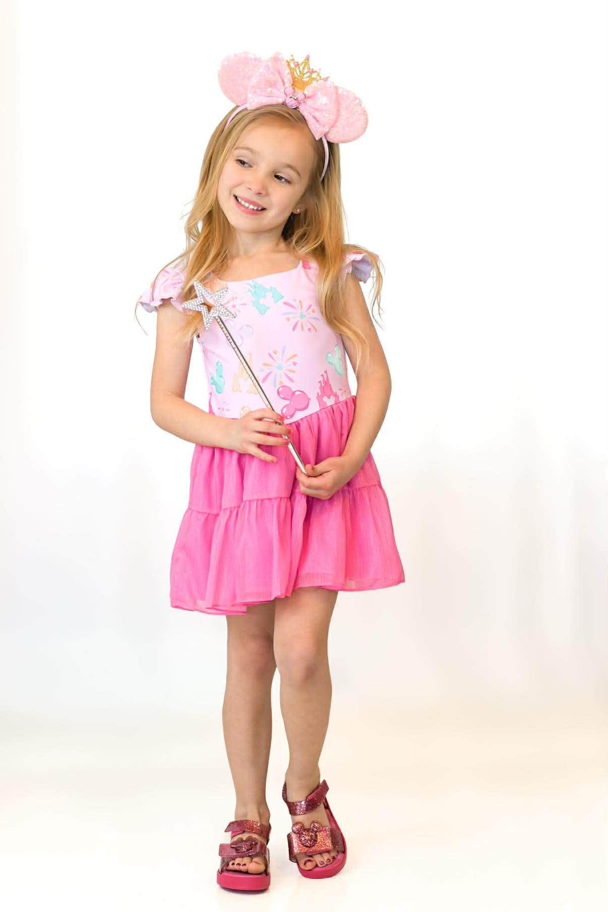 Peppa pig and magical mouse sandals