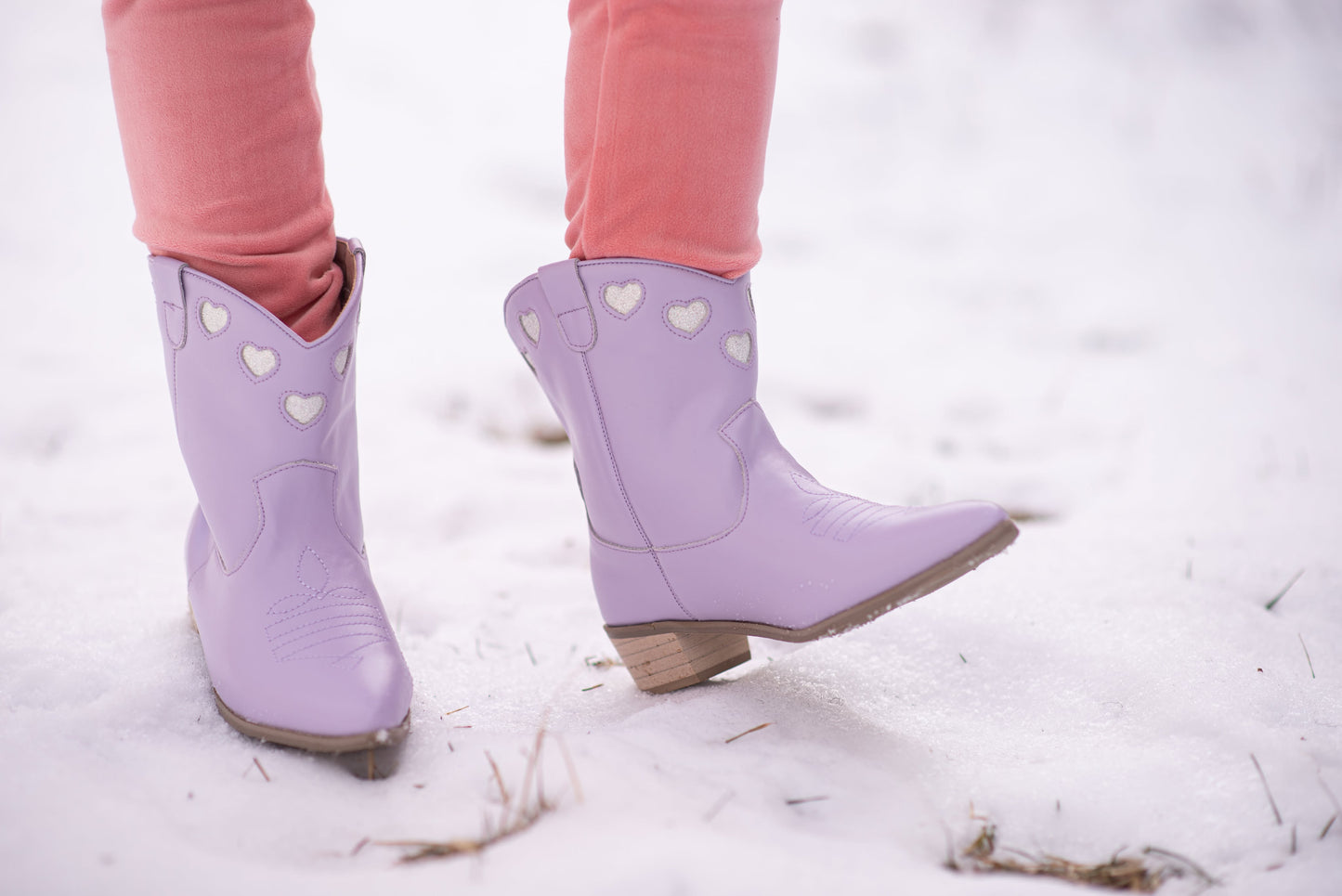 Amorita Heart Embroidered Western boots