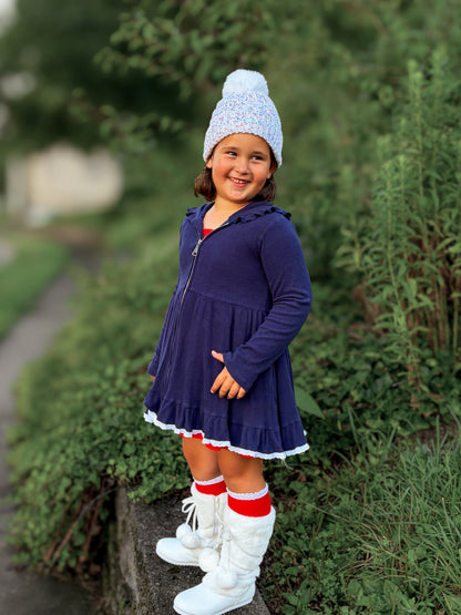 Snowball Pom Pom Fur Boots Girls & Womens