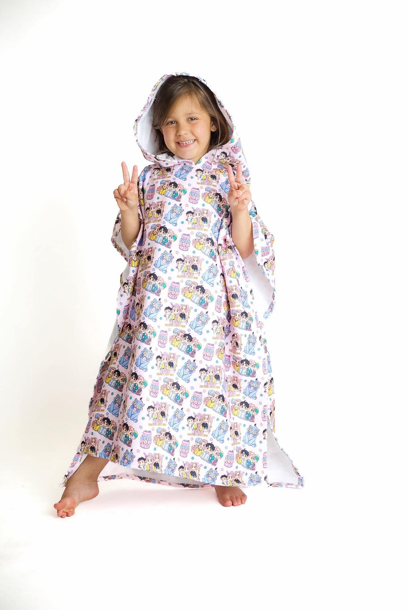 Hooded beach towels