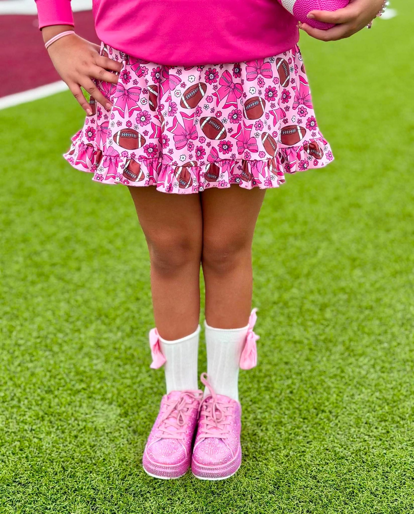Sparkle Platform Rhinestone Girl's Sneakers