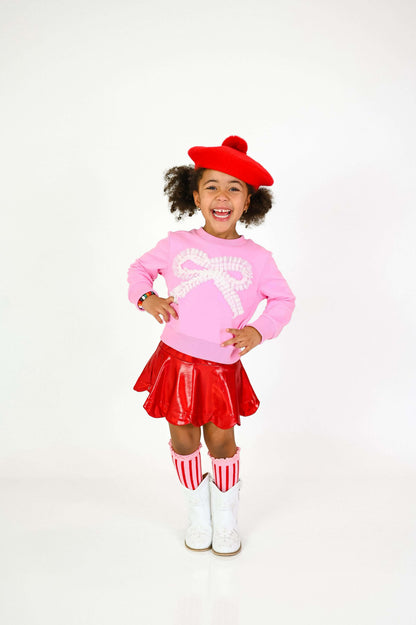 Pom painter beret child and adult match