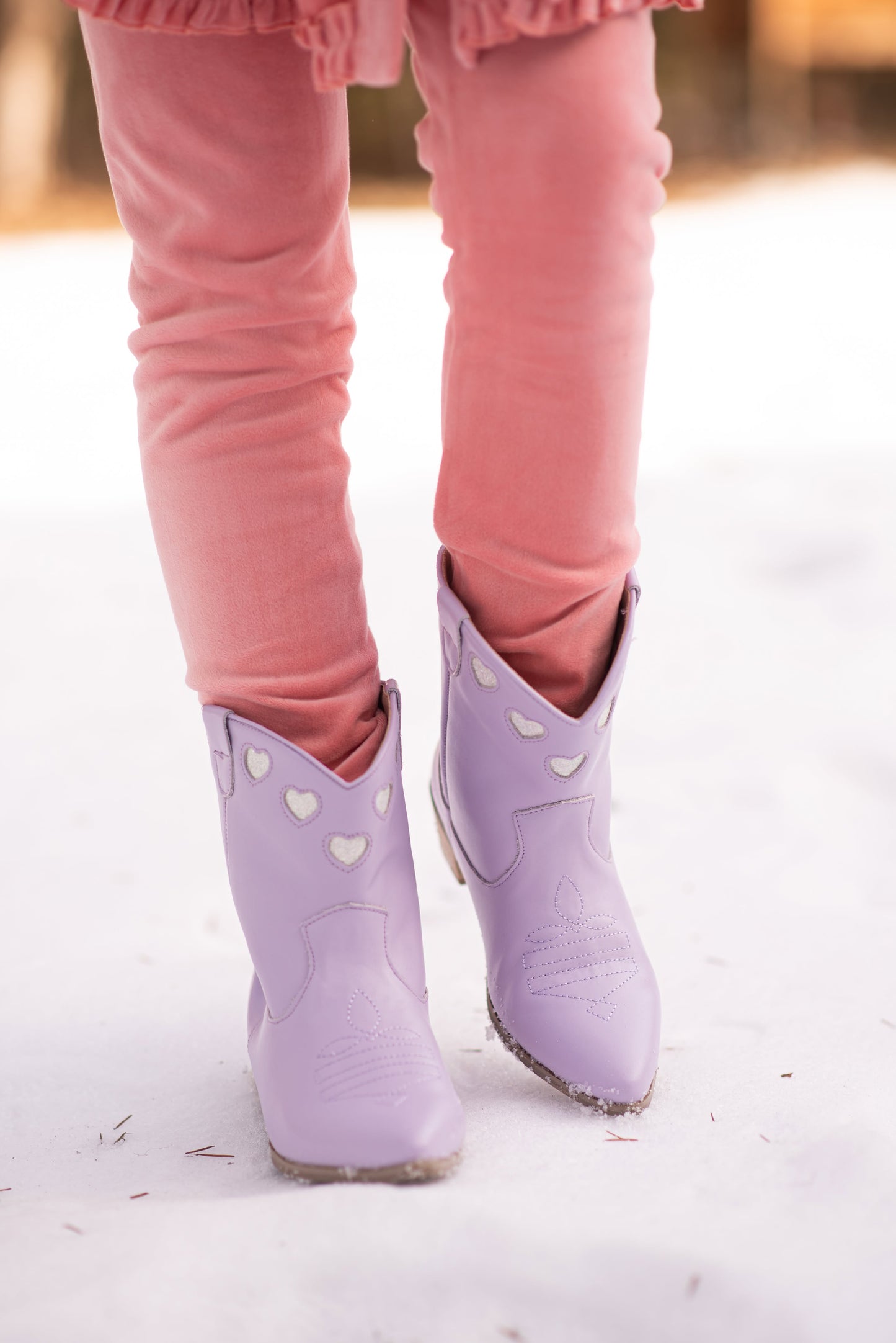 Amorita Heart Embroidered Western boots