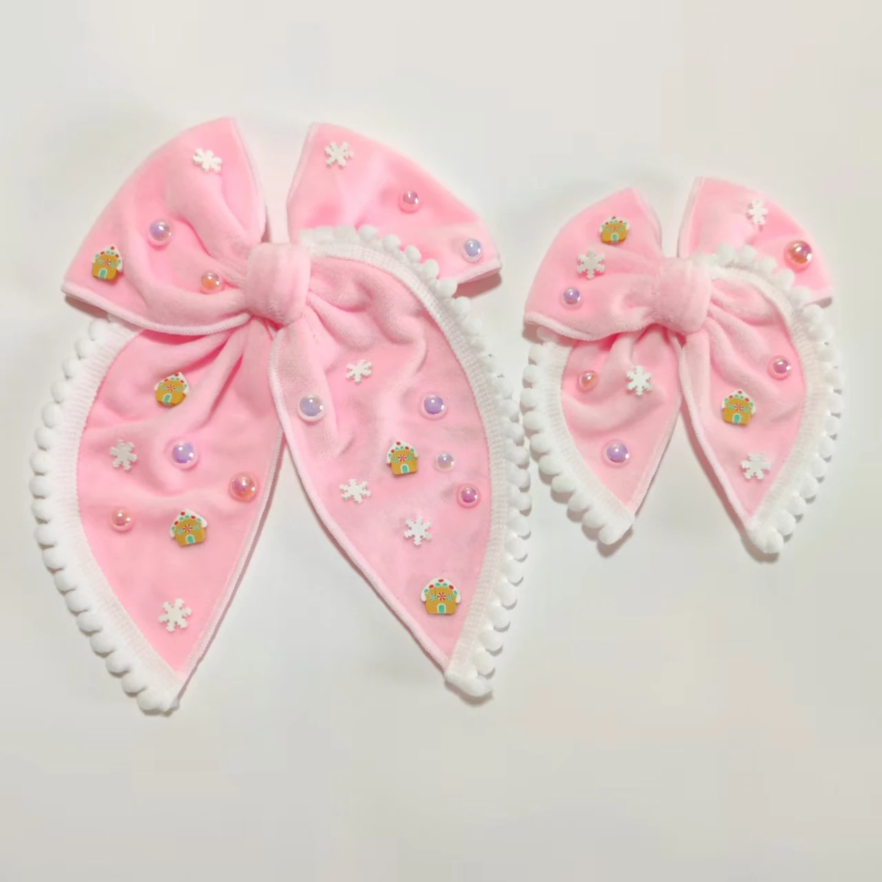 Christmas fable hair bows