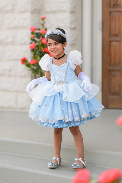 Glass slipper princess shoes