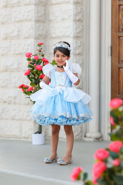 Glass slipper princess shoes