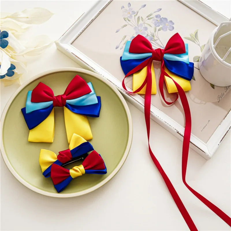 Snow White hair bow