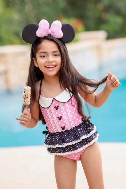 Magical mouse ears bow headband
