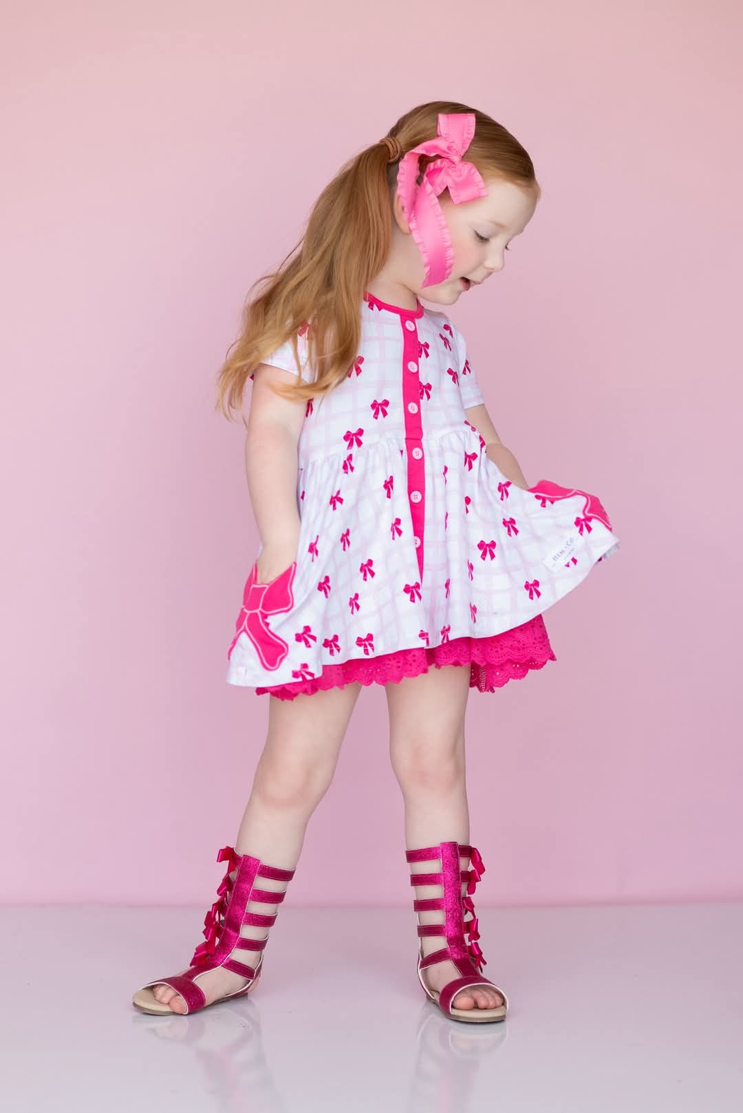 JoJo Bow Glitter Gladiators - new colors