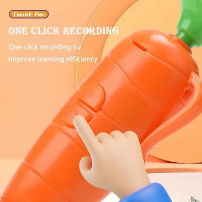 Police bunny carrot voice recorder pen