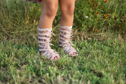 Lace up gladiator sandal RTS