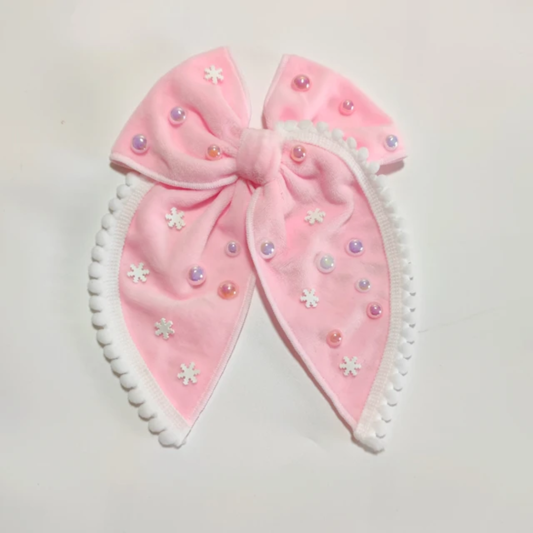 Christmas fable hair bows