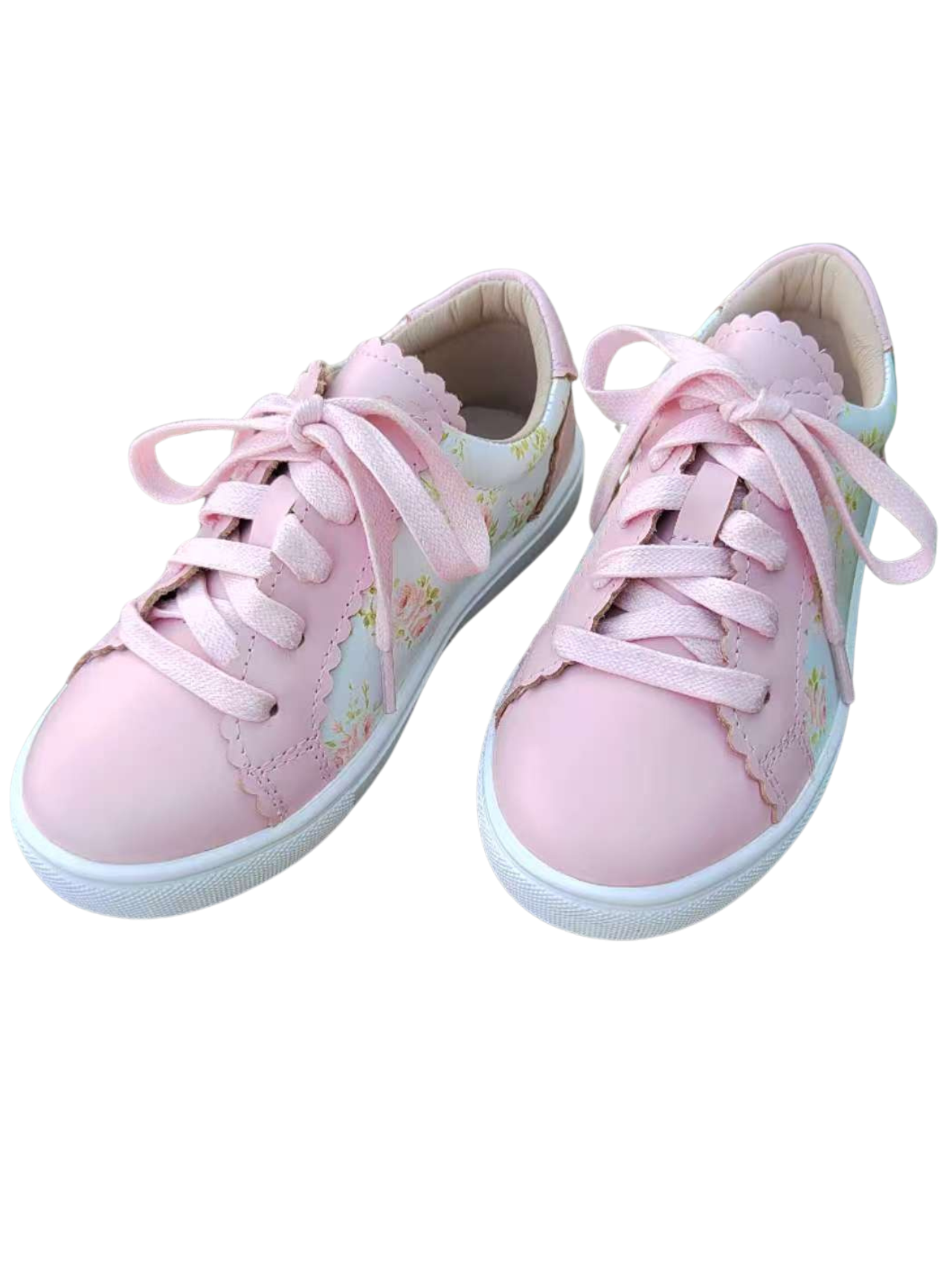 Blushing Blooms Sneakers