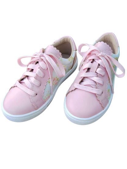 Blushing Blooms Sneakers