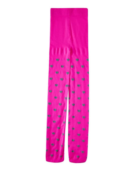 Two tone Heart tights