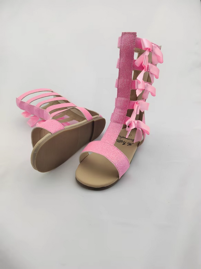 JoJo Bow Glitter Gladiators - new colors ready to ship