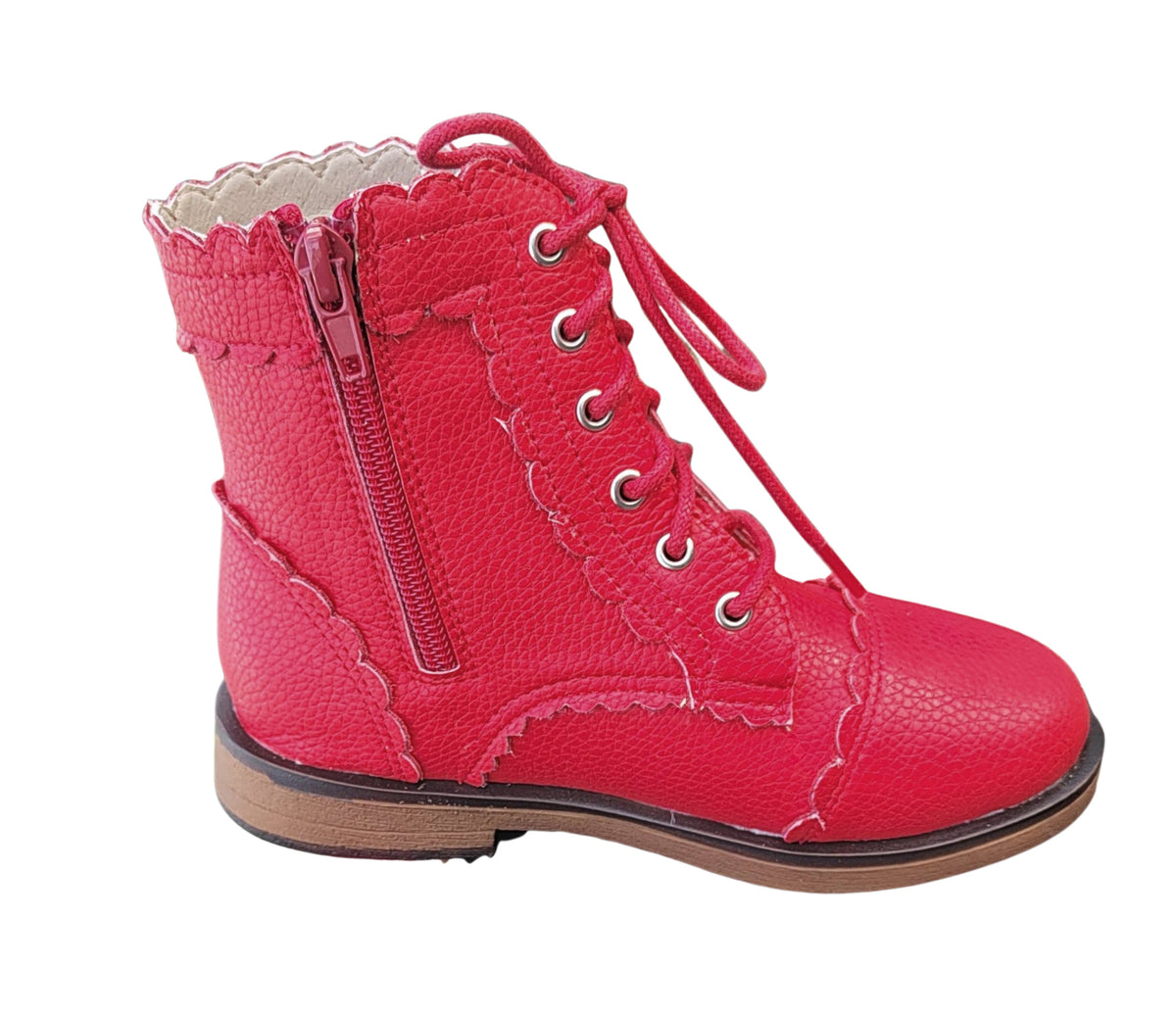 Lyanna heirloom scalloped boots pre-order