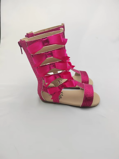JoJo Bow Glitter Gladiators - new colors ready to ship