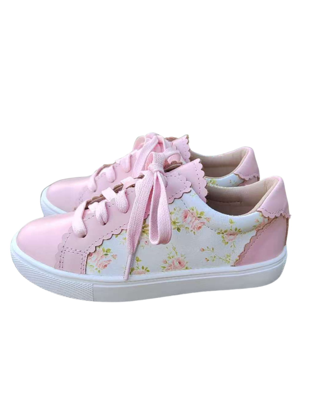 Blushing Blooms Sneakers