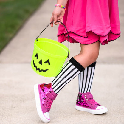 Sequin high top sneakers