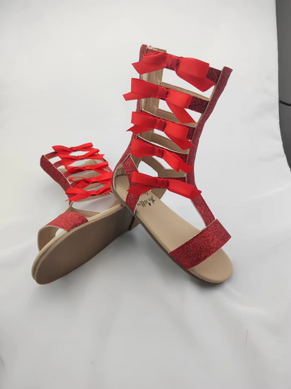 JoJo Bow Glitter Gladiators - new colors ready to ship