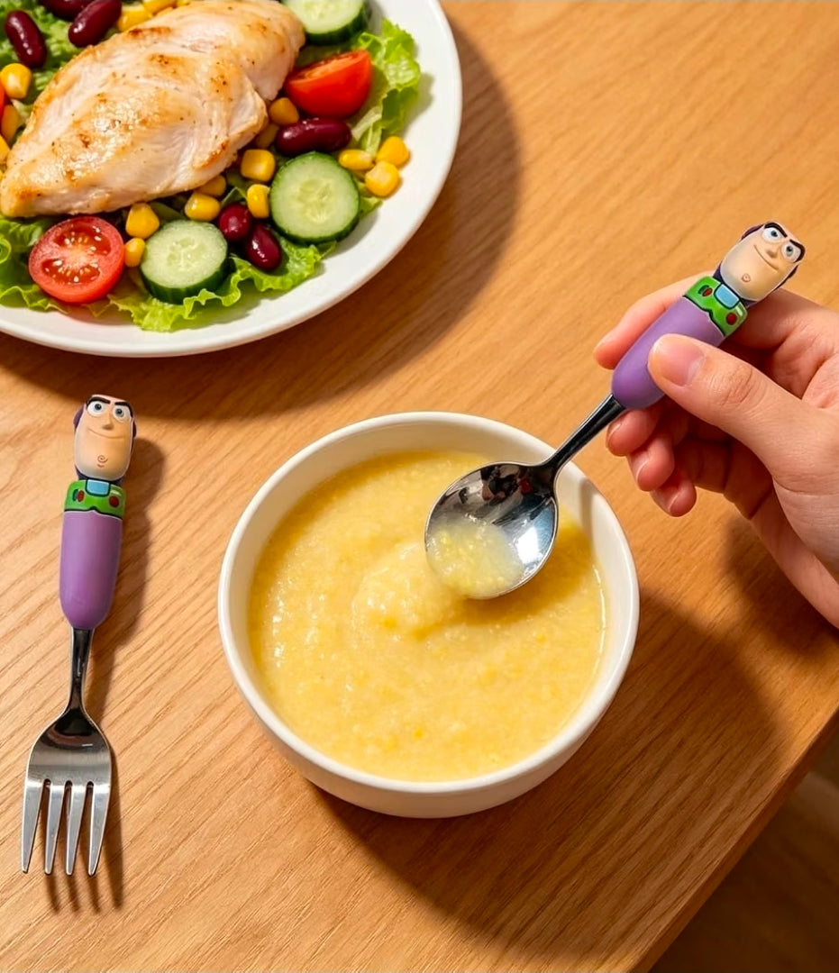 Toy silverware sets - Woody buzz Jesse alien