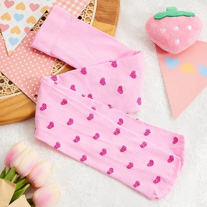 Two tone Heart tights