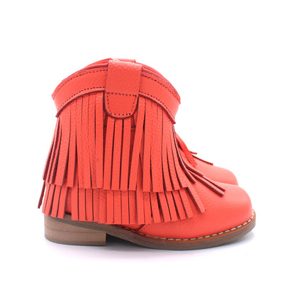 Clementine Fringe cowboy booties (glitter and solid)