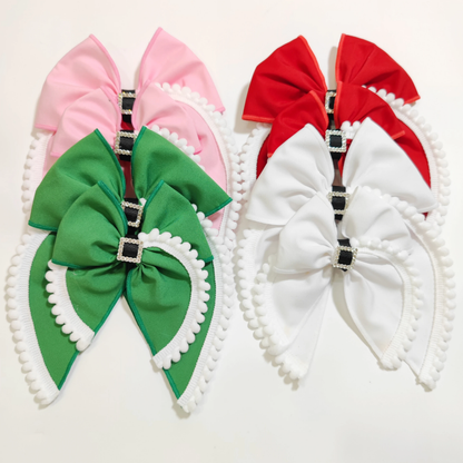 Christmas fable hair bows