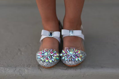 Glass slipper princess shoes