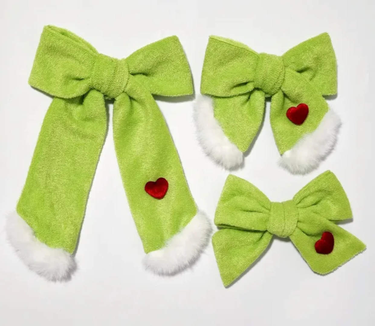 Cozy Holiday velvet Hair bows