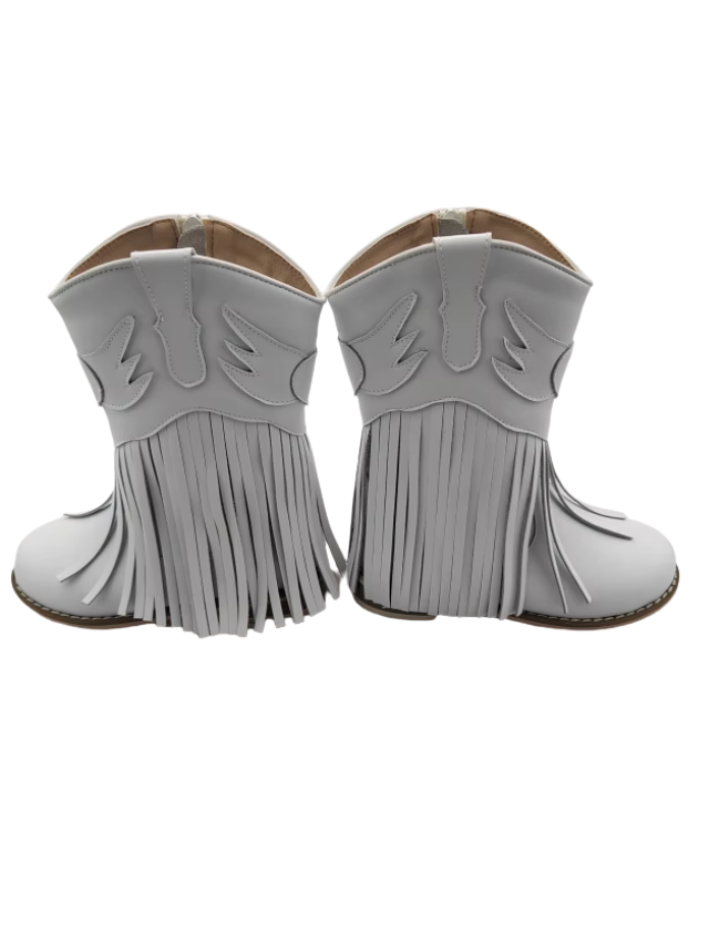 Jolene Fringe Leather Cowgirl Boots NEW STYLE