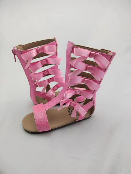 JoJo Bow Glitter Gladiators - new colors ready to ship