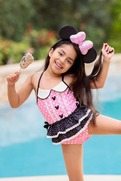 Magical mouse ears bow headband