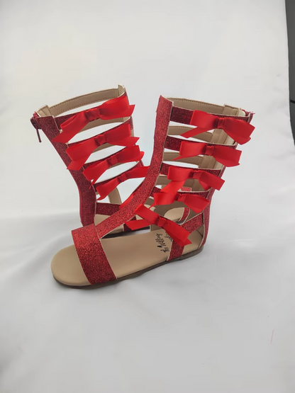 JoJo Bow Glitter Gladiators - new colors ready to ship