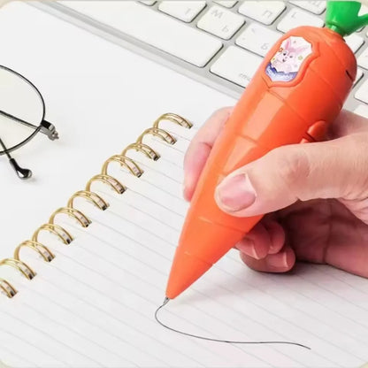 Police bunny carrot voice recorder pen