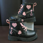 Heart Combat boots
