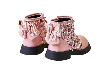 Bailey bling bow boots