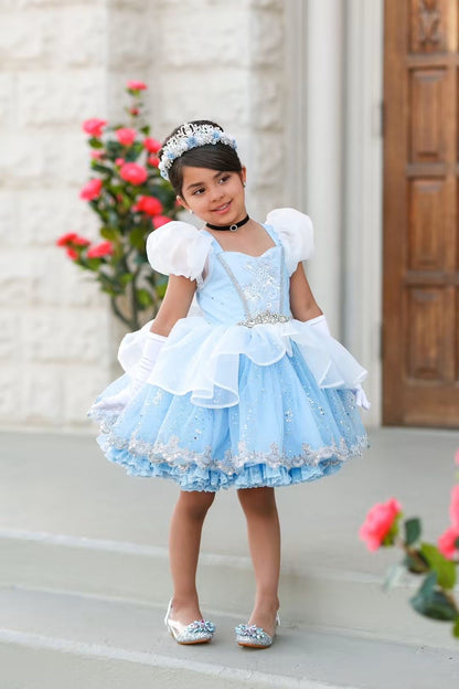Glass slipper princess shoes