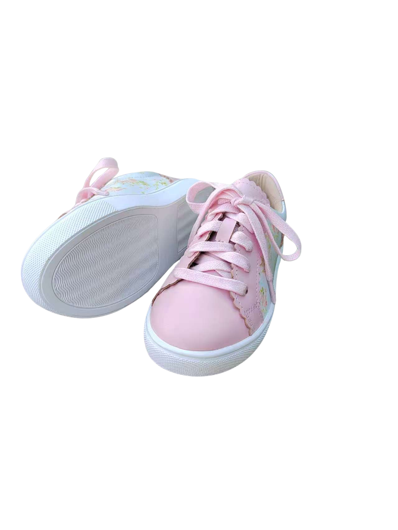 Blushing Blooms Sneakers