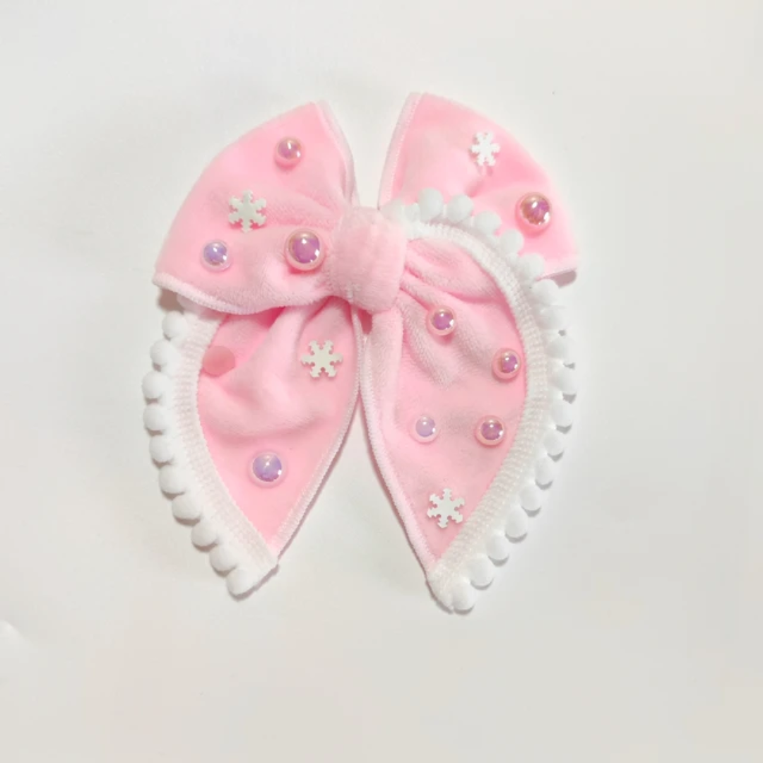 Christmas fable hair bows