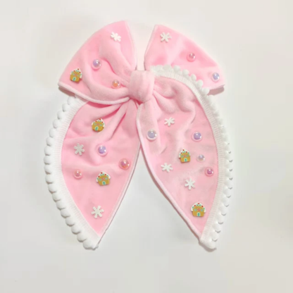 Christmas fable hair bows