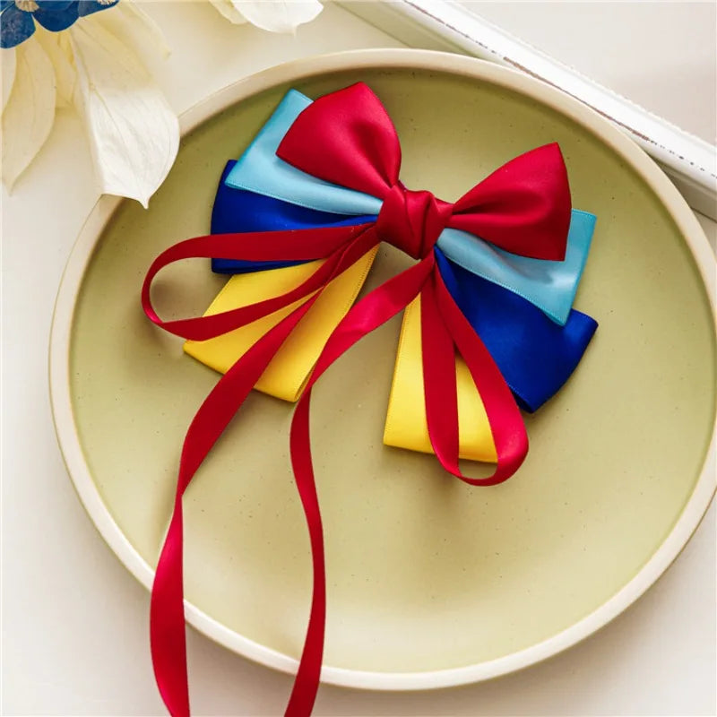 Snow White hair bow