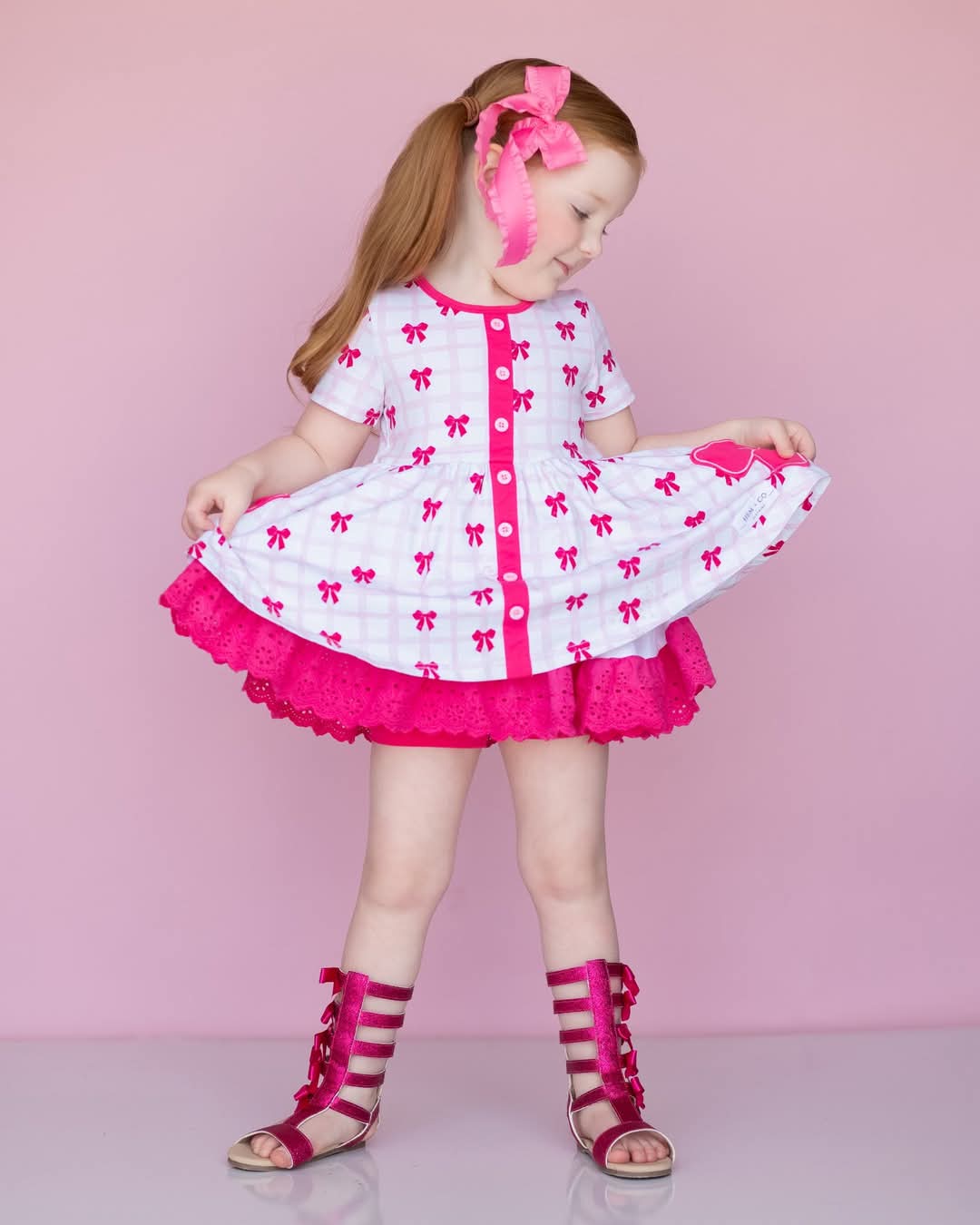 JoJo Bow Glitter Gladiators - new colors