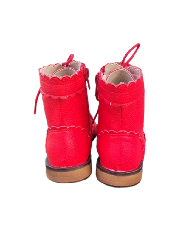 Lyanna heirloom scalloped boots pre-order