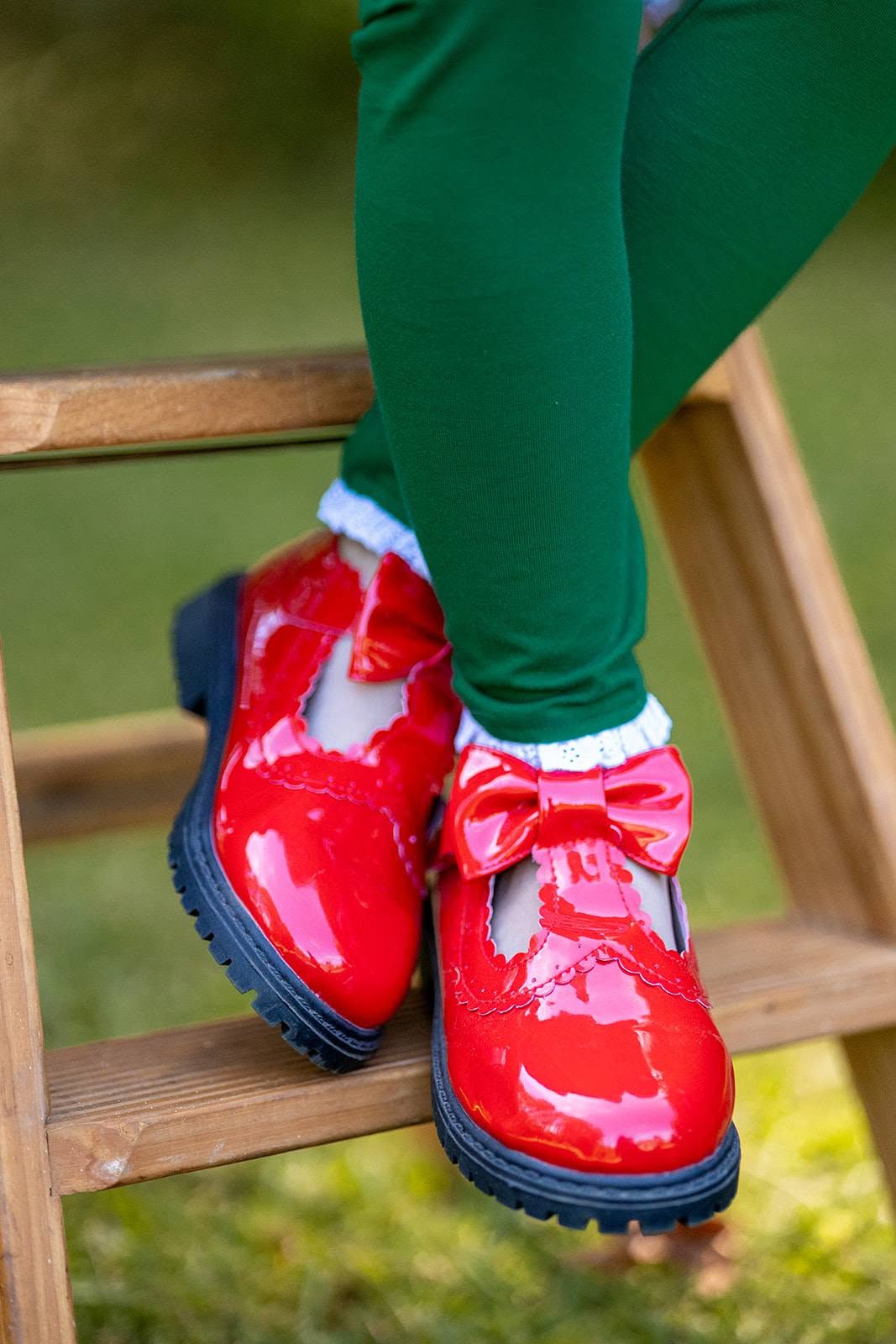 Ophelia patent Mary Jane shoes