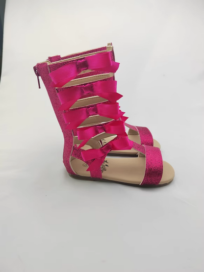 JoJo Bow Glitter Gladiators - new colors ready to ship