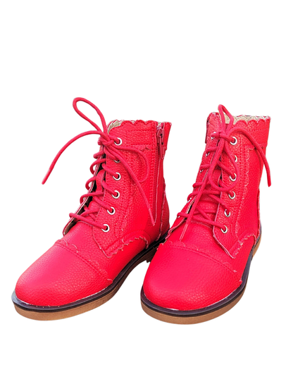 Lyanna heirloom scalloped boots pre-order
