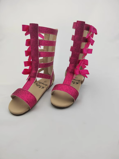 JoJo Bow Glitter Gladiators - new colors ready to ship