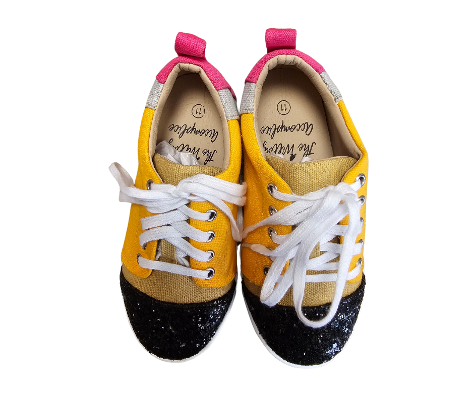 Pencil me in canvas shoes